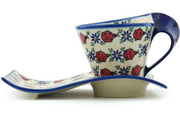 Cup with Saucer 14 oz