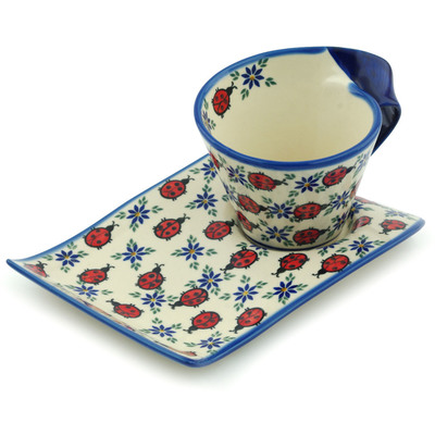 Cup with Saucer 14 oz