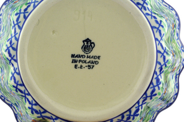 Scalloped Fluted Bowl 7"