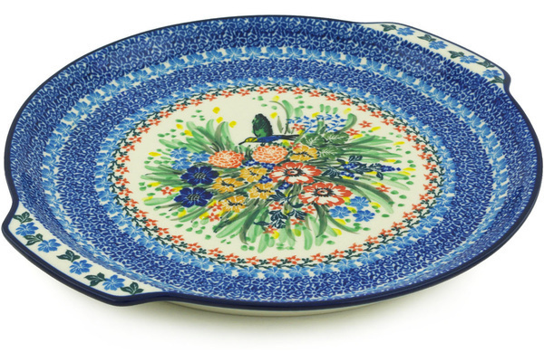 Platter with Handles 13"