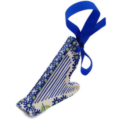 Harp Ornament 4"