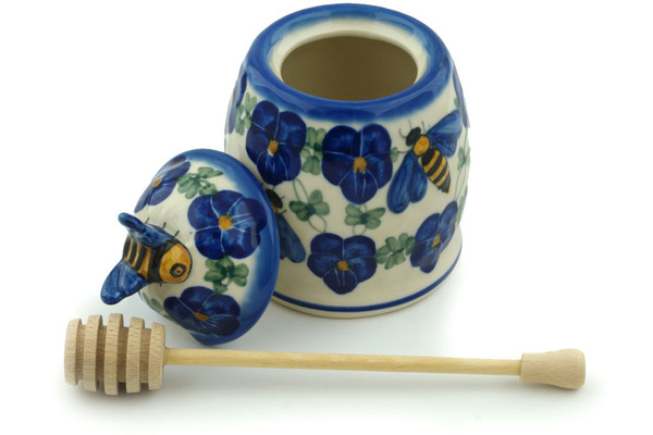 Honey Jar with Dipper 5"