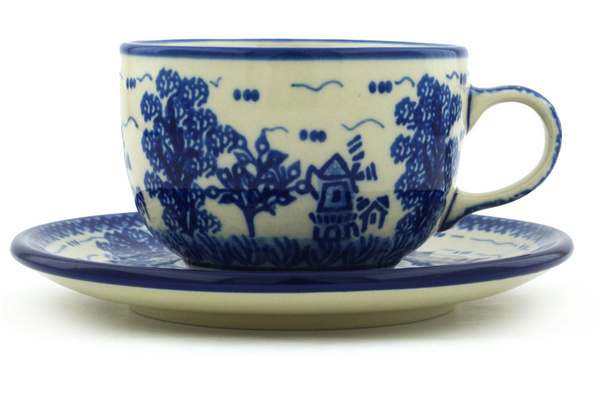 Cup with Saucer 9 oz