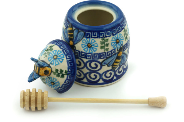 Honey Jar with Dipper 5"