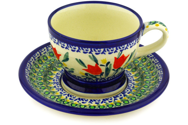 Cup with Saucer 10 oz