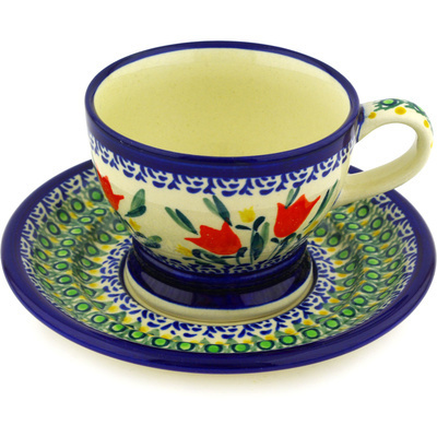 Cup with Saucer 10 oz
