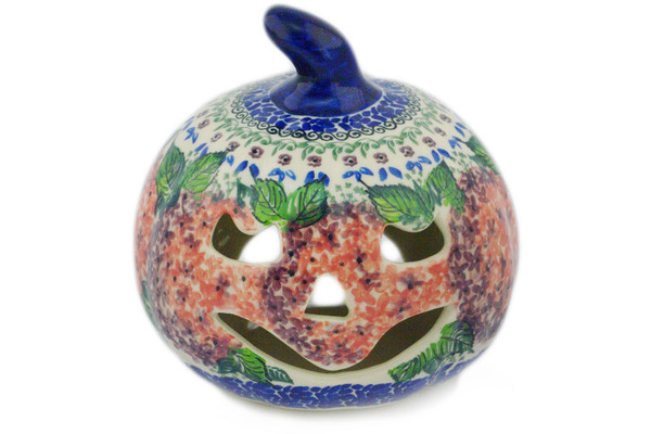 Jack O Lantern Candle Holder 5"