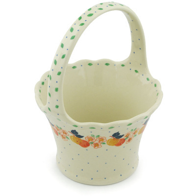 Basket with Handle 8"