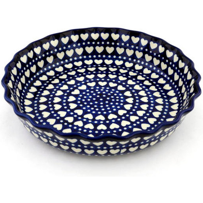 Fluted Pie Dish 11"