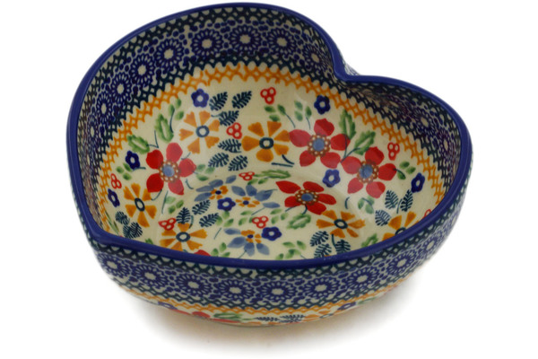 Heart Shaped Bowl 6"