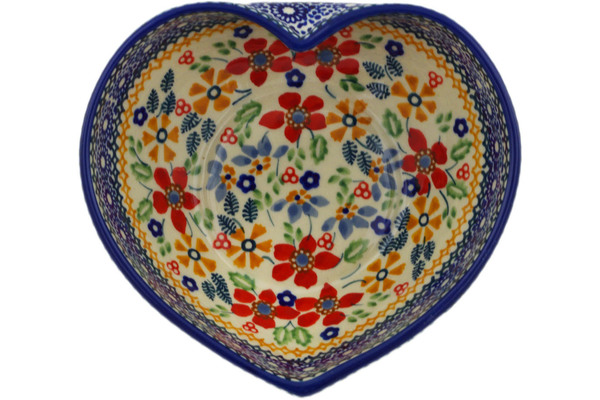 Heart Shaped Bowl 6"