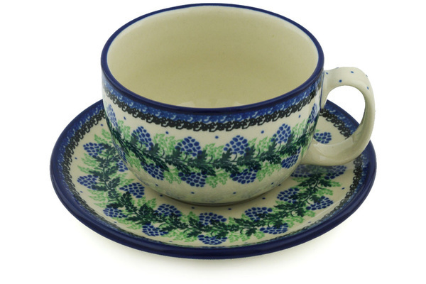 Cup with Saucer 13 oz