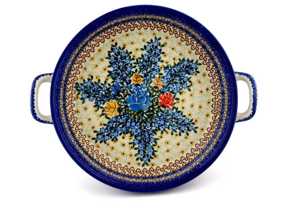 Round Baker with Handles 10-inch