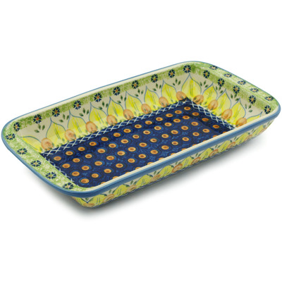 Rectangular Baker with Handles 12"