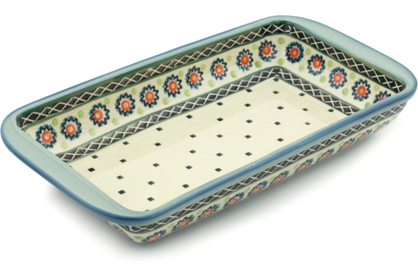 Rectangular Baker with Handles 12"