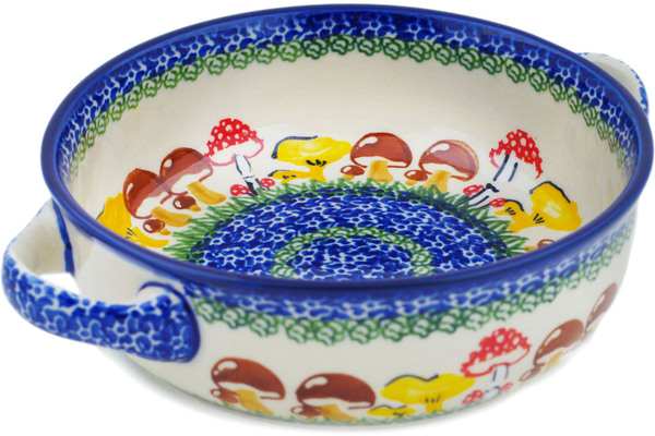 Round Baker with Handles 8"