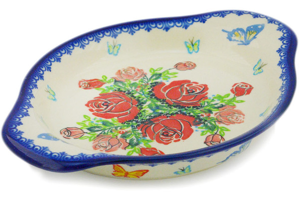 Platter with Handles 9"