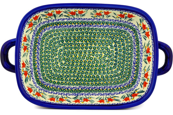 Rectangular Baker with Handles 18"