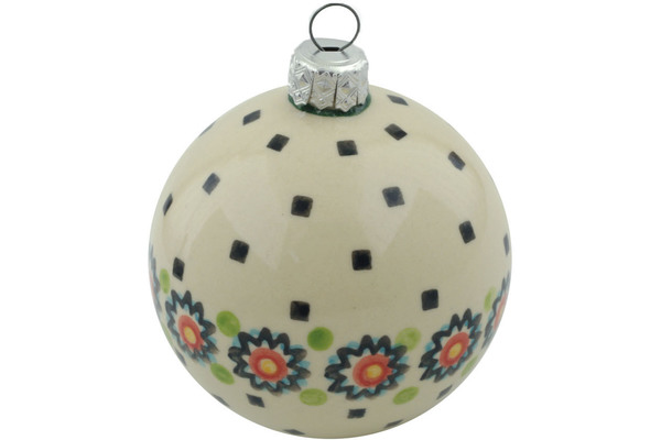 Christmas Ball Ornament 4"
