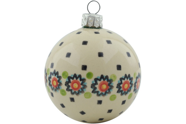 Christmas Ball Ornament 4"