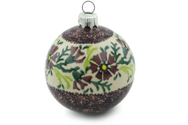 Christmas Ball Ornament 4"