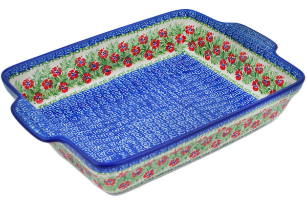 Rectangular Baker with Handles 15"