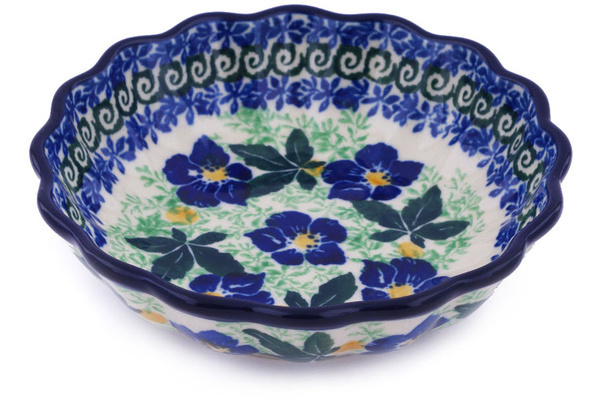 Scalloped Fluted Bowl 5"