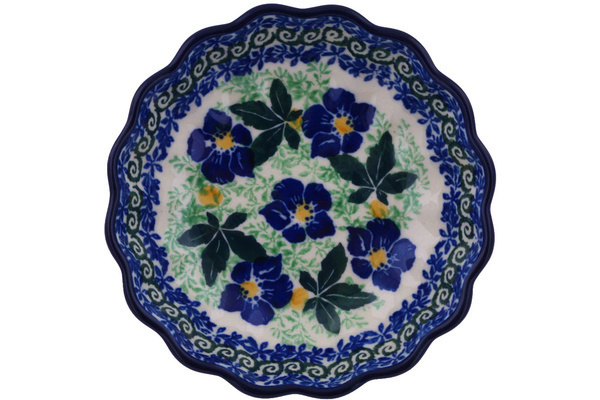 Scalloped Fluted Bowl 5"