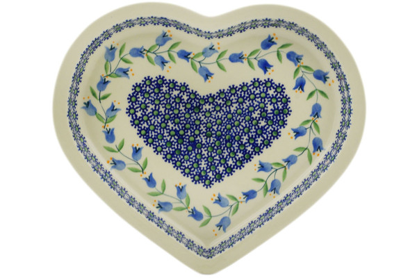 Heart Shaped Platter 9"