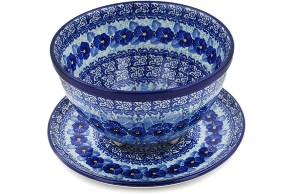 Colander with Plate 8"