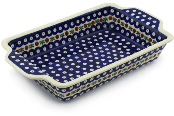 Rectangular Baker with Handles 13"