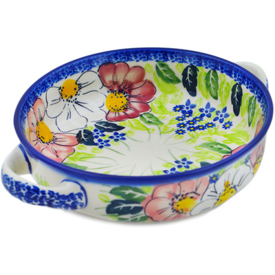 Round Baker with Handles 8"