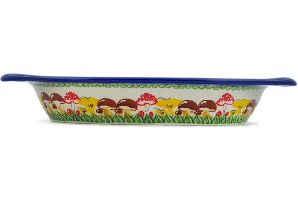 Platter with Handles 13"