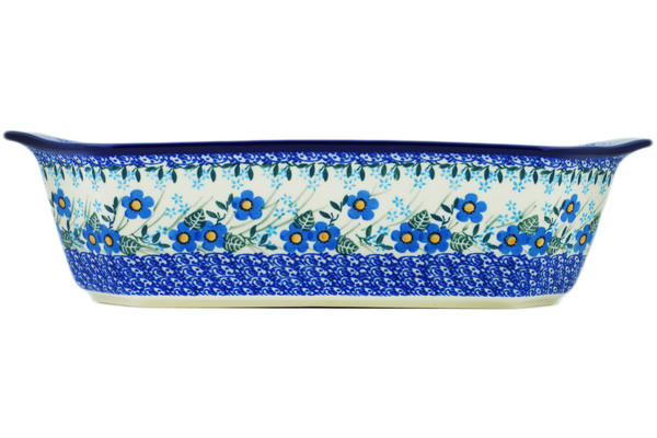 Rectangular Baker with Handles 14"