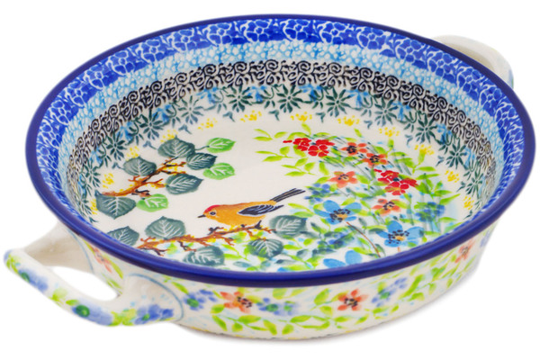 Round Baker with Handles 8"