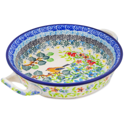 Round Baker with Handles 8"