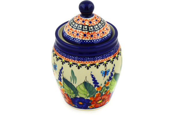 Jar with Lid 7"