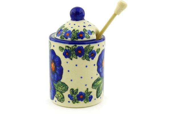 Honey Jar with Dipper 6"