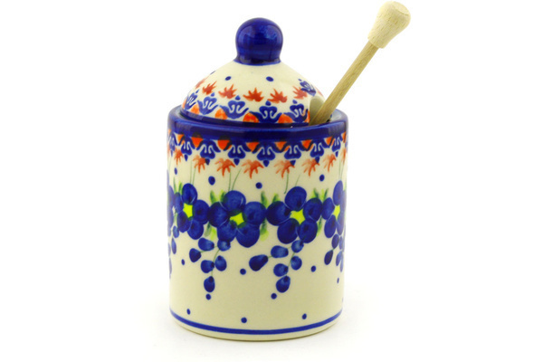 Honey Jar with Dipper 6"