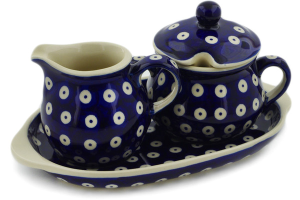 Sugar and Creamer Set 9"