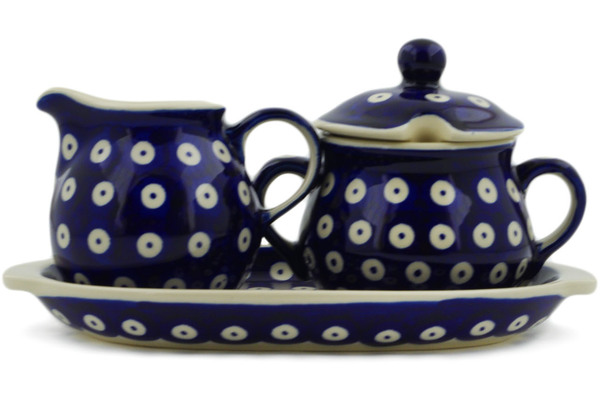 Sugar and Creamer Set 9"