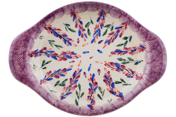 Platter with Handles 9"