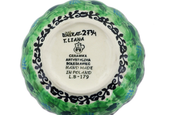 Scalloped Fluted Bowl 5"