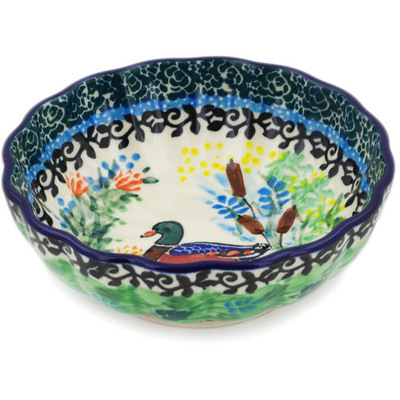 Scalloped Fluted Bowl 5"