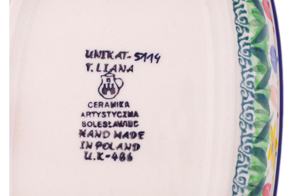 Oval Baker with Handles 9"