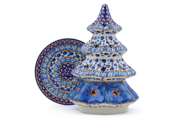 Christmas Tree Candle Holder 8"