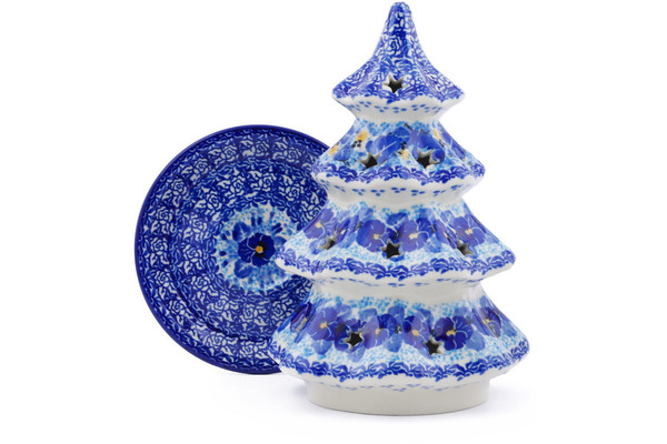 Christmas Tree Candle Holder 8"