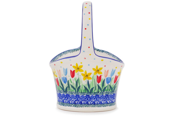 Basket with Handle 7"