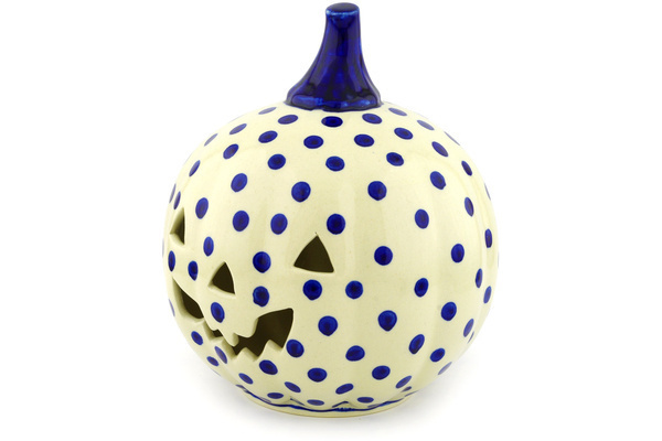 Jack O Lantern Candle Holder 9"