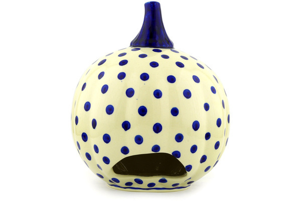 Jack O Lantern Candle Holder 9"